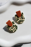 Evergreen Arch Stud Earrings