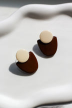 Cocoa Stud Earrings