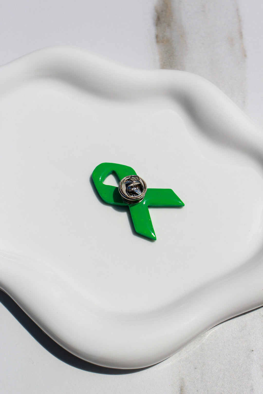 Scoliosis Awareness Ribbon Pin