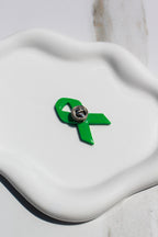 Scoliosis Awareness Ribbon Pin